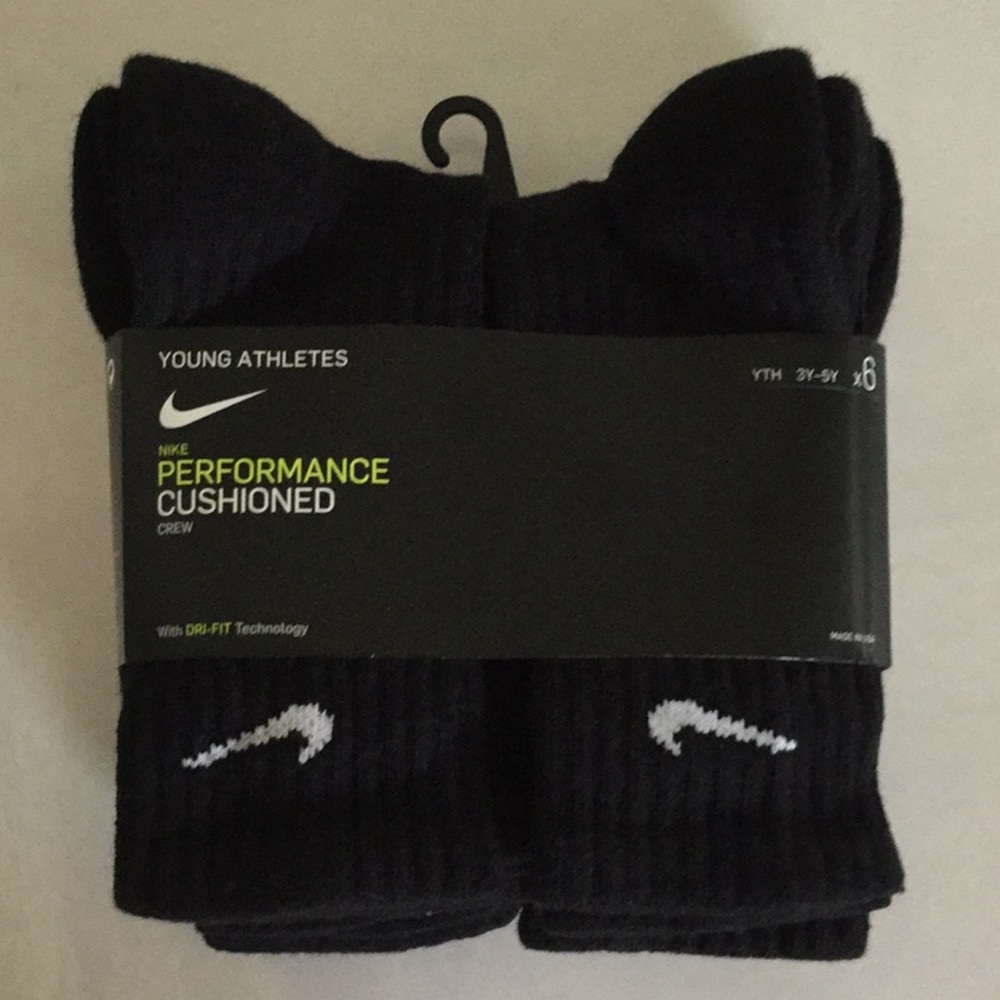 Nike Performance Crew Socks - Black